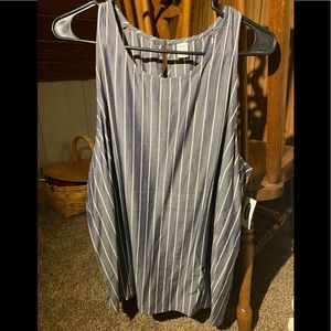 NWT Stripped Casual Tank